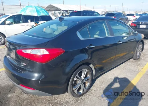 2016 Kia Forte Ex from USA, damaged, VIN KNAFZ4A8XG5556158